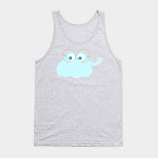 "A bit windy, eh" mood cloud Tank Top